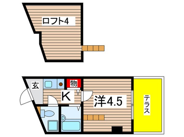 紅風荘の物件間取画像